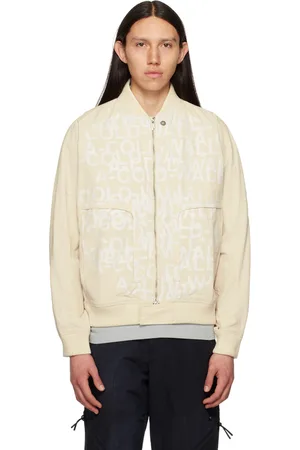 A-cold-wall* Beige Imprint Bomber Jacket