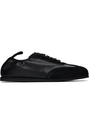 ANN DEMEULEMEESTER Black Sami Low-Top Boxing Sneakers
