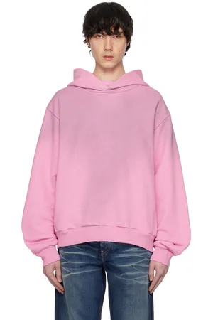 Acne Studios Pink Logo Hoodie
