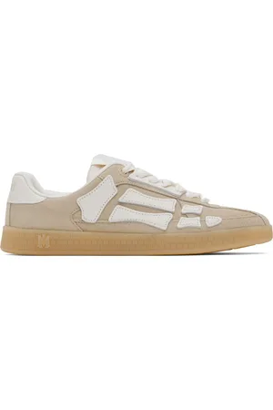 AMIRI Beige Pacific Bones Sneakers