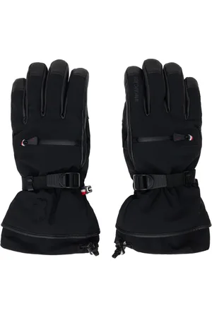 Moncler Black Padded Gloves