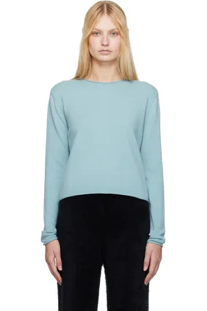 Lisa Yang Blue Ida Sweater