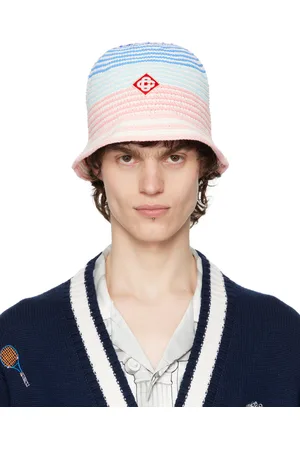 Casablanca Multicolor Gradient Crochet Bucket Hat