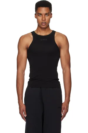 Vetements Embroidered Logo Tank Top