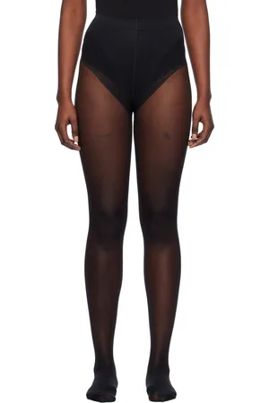 Wolford Black Tummy 20 Control Top Tights
