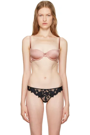 FLEUR DU MAL Pink Luxe Balconette Bra