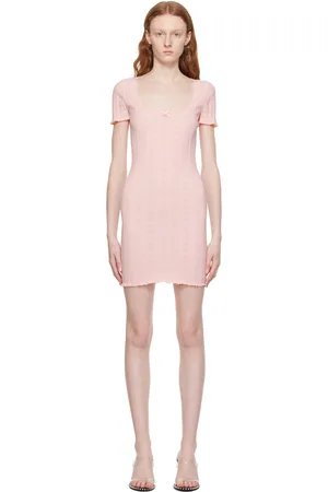 Alexander Wang Pink Hardware Minidress