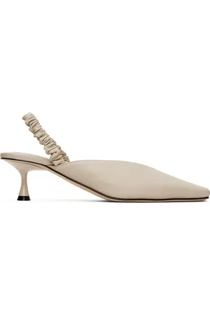 Studio Amelia Beige Zadie 50 Mules
