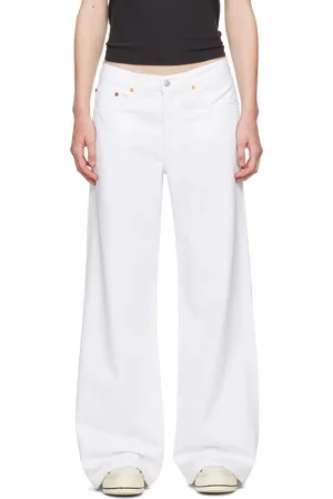 RE/DONE Mid Rise Palazzo Jeans