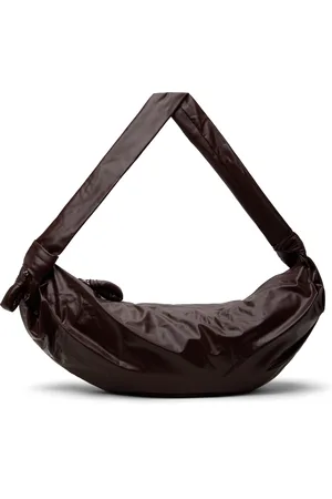 LEMAIRE Burgundy Large Soft Croissant Bag