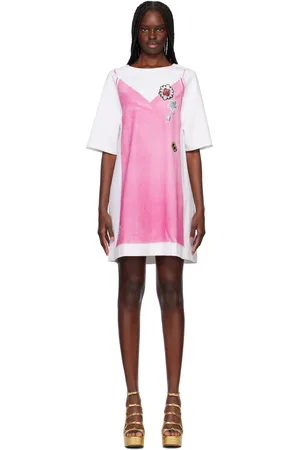 Marc Jacobs White & Pink Trompe L