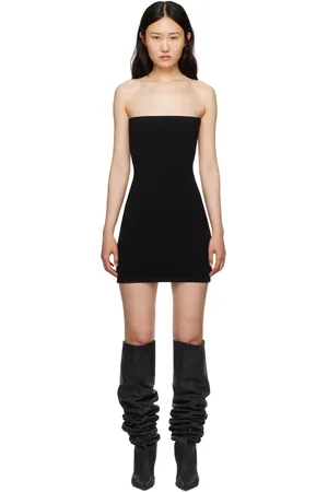 Alexander Wang Black Strapless Minidress