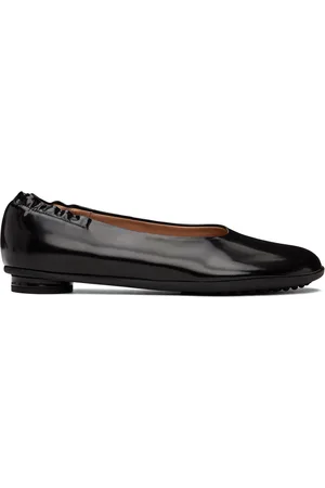 Bottega Veneta Black Atomic Ballerina Flats