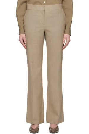 The Row Beige Baer Trousers