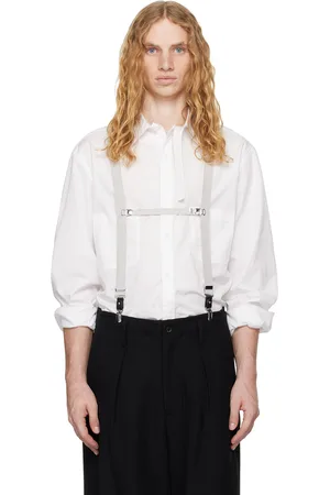 YOHJI YAMAMOTO Off-White Operon 2Way Suspenders