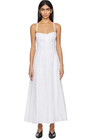 GABRIELA HEARST White Keely Maxi Dress