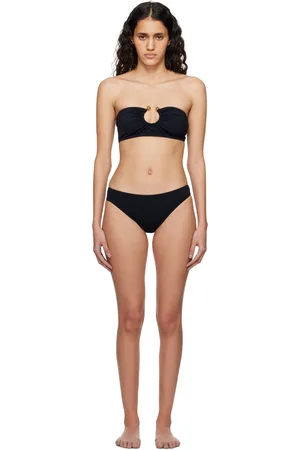 Bottega Veneta Black Knot Ring Bikini