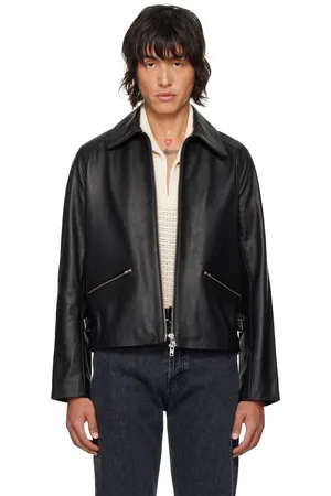 Sunflower Black Triumph Leather Jacket