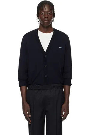 A.P.C. Navy Jamie Cardigan