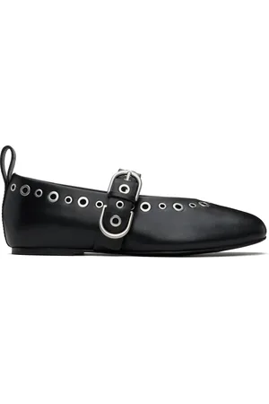 RAG&BONE Black Spire Mary Jane Ballerina Flats
