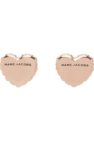 Marc Jacobs Rose Gold Balloon Heart Earrings