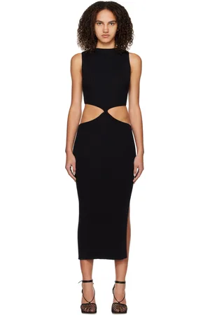 Anna Quan Black Kiera Midi Dress