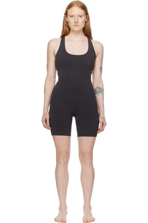 SKIMS Gray Outdoor Mid Thigh Jumpsuit
