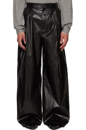 WALTER VAN BEIRENDONCK Black Sun Trousers