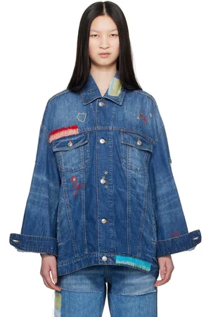 Marni Blue Oversized Denim Jacket