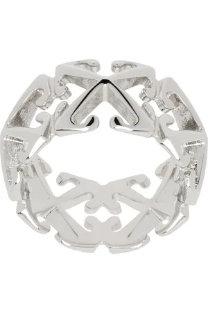 OFF-WHITE Silver Arrow Ring