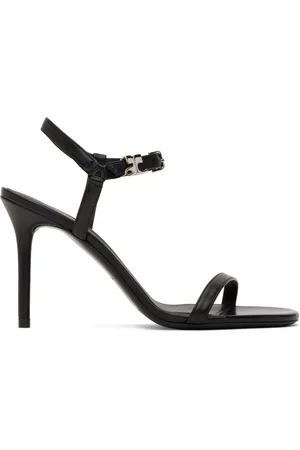 Courrèges Black AC Heeled Sandals