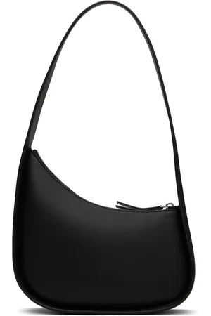 The Row Black Half Moon Bag