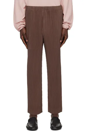 Issey Miyake Brown Monthly Color November Trousers