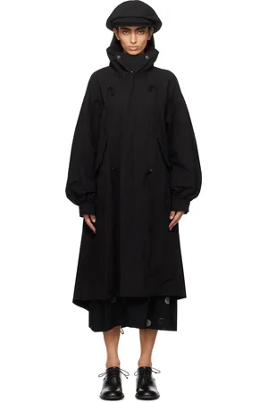 YOHJI YAMAMOTO Black R-Mods Coat