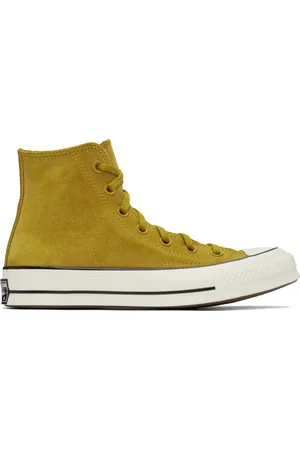 Converse Tan Chuck 70 Suede Sneakers