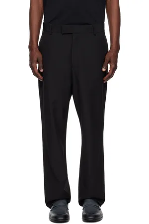 Salvatore Ferragamo Black Tailored Trousers