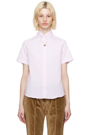 Ernest W. Baker Pink & White Pinstripe Shirt