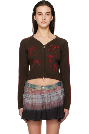 Andersson Bell & Brown Ribbon Embroidery Knit Cardigan