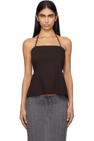 Paloma Wool Brown Aire Top