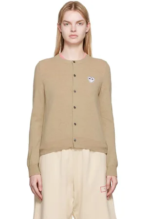 Comme des Garçons Heart Patch Cardigan