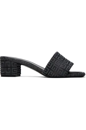 Givenchy Gray 4G Heeled Sandals