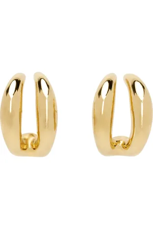 Panconesi Double Moon Hoop Earrings
