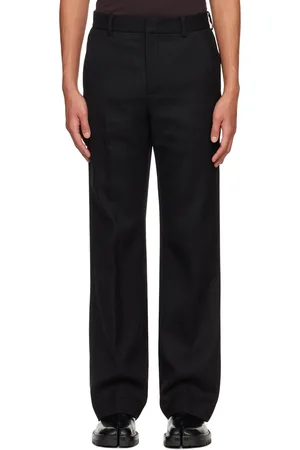 SYSTEM Black Bootcut Trousers