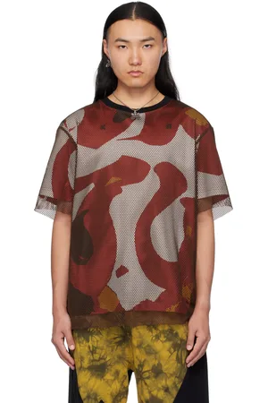 Kusikohc Printed Mesh T-shirt