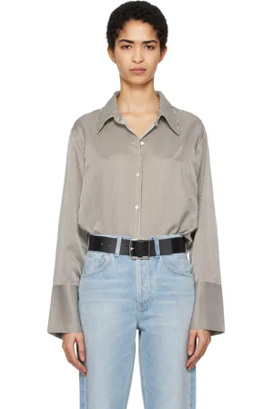 Citizens of Humanity Black & Off-White Camilia Shirt