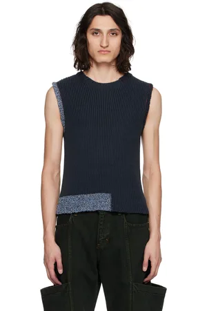 ECKHAUS LATTA Navy Cinder Vest