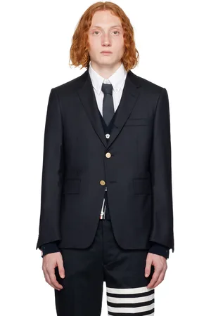 Thom Browne Navy Classic Blazer