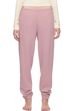 SKIMS Pink Cotton Fleece Classic Jogger Lounge Pants