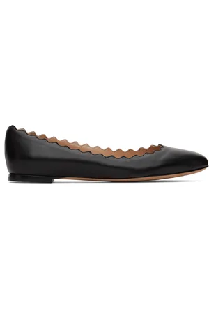 Chloé Black Lauren Ballerina Flats