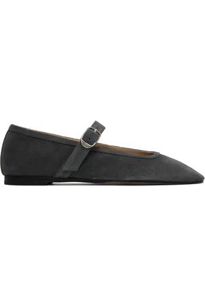 Le Monde Beryl Gray Mary Jane Ballerina Flats